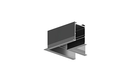 220V Iebūvējamas Magnētiskās Sliedes 90° stūra detaļa Eletto-XZB-L/V