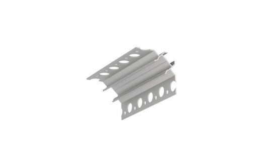 UNI12-TILE90 Flīžu stūra Alumīnija profils LED Lentām