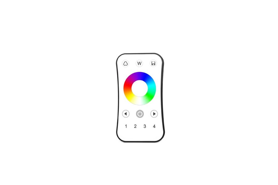 4 Zonu Dimmējama RGB/W LED Lentu pults AIP-8R