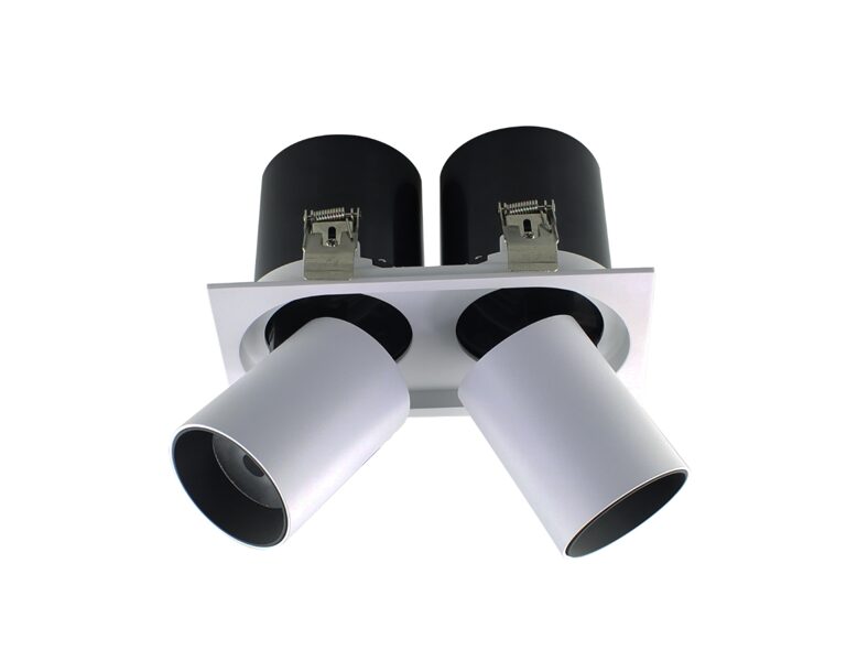 2x12W Iebūvējams Izvelkams LED Gaismeklis G12-T