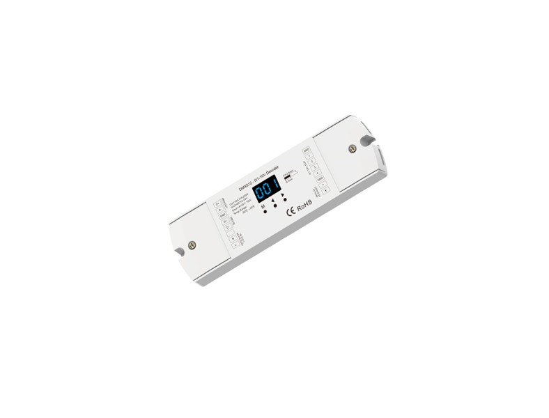 4 kanālu DMX512 0/1-10V Dekoderis BL01