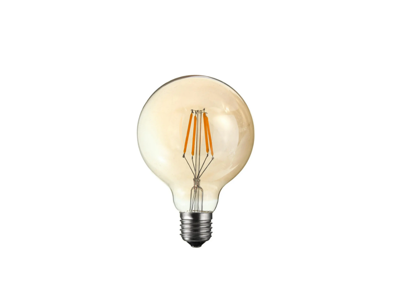 6W E27 Vintage LED Bulb G95