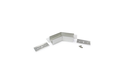 135° Horizontal corner connector for Aluminium profile LINEA20