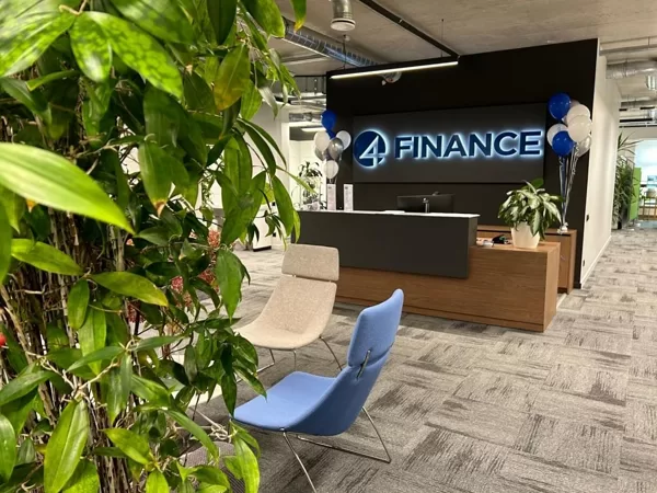 4Finance Birojs "Barons Kvartals" biroju ēkā