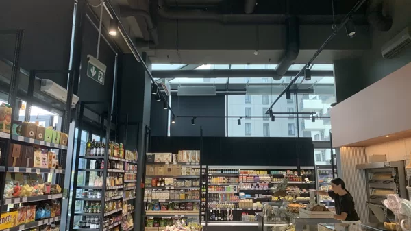 Pārtikas Veikala "Mils." Apgaismojums